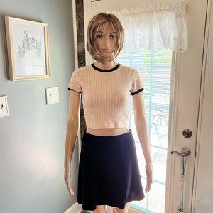 Forever 21 Cropped Shirt SZ‎ SM.